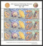 Palau - 1987 Ecology Movement Sheet MNH__(THB-4982) - Palau