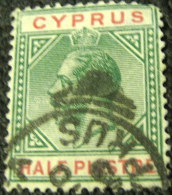 Cyprus 1912 King George V 0.5pi - Used - Cyprus (...-1960)