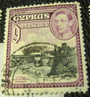 Cyprus 1938 Citadel Othello Tower Famagusta 9pi - Used - Cyprus (...-1960)