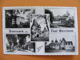 CPM Chef-Boutonne (79) - Souvenir De .... Multivue - Chef Boutonne