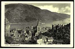 Bacharach Und Wernerkapelle Am Rhein , Ansichtskarte Ca. 1925    ( 2241) - Bacharach