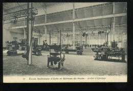 Paris 13e 11 Ecole Nationale D'Arts Et Métiers De Paris Atelier D'Ajustage Catala 1914 - Arrondissement: 13