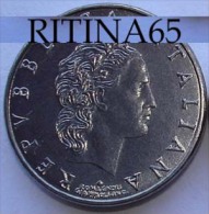 VARIANTE RARA !!! LIRE 50 1990 FDC CON ROMBO !!! - 50 Lire
