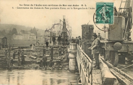 Bar Sur Aube : Construction Du Pont Eiffel - Bar-sur-Aube