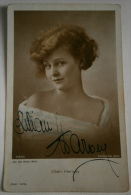 LILIAN HARVEY  - "ROSS " 3152/3  -  Signed / Autograph Unused  Postcars - Autógrafos