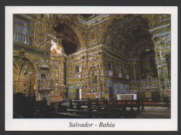 DF / BRESIL / SALVADOR DE BAHIA / INTERIEUR DE L' EGLISE SAO FRANCISCO - Salvador De Bahia