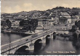 Italia--Torino--Ponte Vittorio E Gran Madre--" Tranvias " - Bruggen