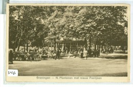 GRONINGEN * PLANTSOEN MET PAVILJOEN  * ANSICHTKAART * CPA * GELOPEN IN 1930 NAAR HAVELTE   (2473) - Groningen