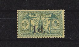 Nouvelles-Hébrides N °67** - Unused Stamps