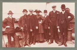Postcard Australia Emigrants Aboard The Monrovian TILBURY 1912 Nostalgia Repro - Sonstige & Ohne Zuordnung