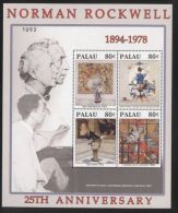 Palau - 2004 Norman Rockwell Kleinbogen MNH__(THB-4901) - Palau