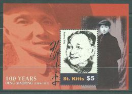 St.Kitts - 2004 Deng Xiaoping Block MNH__(TH-9584) - St.Kitts En Nevis ( 1983-...)