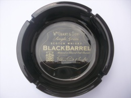 Cendrier Whisky BLACK BARREL (scans) - Cendriers