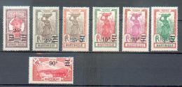 MART 339 - YT 111 à 114 * - 117 à 119* - Unused Stamps