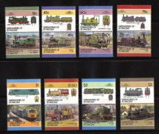 St.Vincent Grenadines - 1986 Trains, Baureihe T 15 Etc MNH__(TH-6364) - St.Vincent & Grenadines