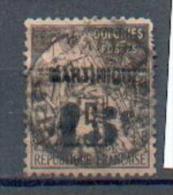 MART 341 - YT 17 Obli   Dent Coin Droit Courte - Gebraucht