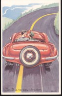 CP - (Illustrateurs) Carriere Louis - Limite A Ne Pas Depasser (charme Voiture) - Carrière, Louis