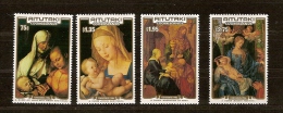 Aittutaki 1986 Yvertn° 442-445 *** MNH Cote 12 Euro Noel Christmas Kerstmis Dürer - Aitutaki