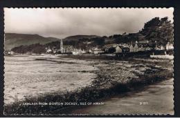 RB 942 - 1963 Real Photo Postcard - Lamlash From Gorton Jockey - Isle Of Arran - Argyllshire Scotland - Argyllshire