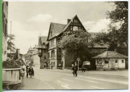 Meiningen, Henneberger Haus In Der Georgstraße Um 1960/1970, Verlag: VEB Bild Und Heimat, Postkarte   Mit Frankatur, - Meiningen