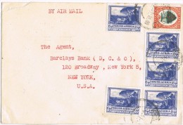 4393. Carta Aerea KROONSTAD (South Africa) 1951 - Storia Postale