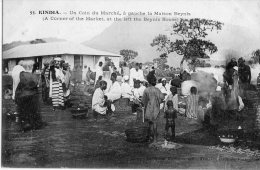 Afrique  Guinée    Kindia   Un Coin Du Marché  ( Voir Scan.) - Guinée