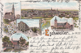 GRUSS AUS ESCHWEILER 30-IX-1897 DUREN - Eschweiler