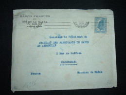 LETTRE POUR FRANCE TP 12C OBL.MEC. 1928 BUENOS AIRES + BANCO FRANCES DEL RIO DE LA PLATA - Cartas & Documentos