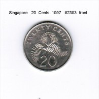 SINGAPORE    20  CENTS  1997  (KM # 101) - Singapur