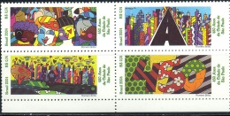 BRAZIL #2918    CITY OF SAO PAULO  - 450 YEARS  - 2004 - Unused Stamps