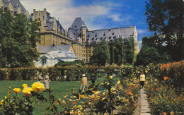 Empress Hotel And Rose Gardens Victoria Canada - Victoria
