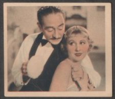 GODFREY PHILLIPS Adolphe Menjou And Genevieve Tobin MINT CARD SHOTS FROM THE FILMS - Phillips / BDV