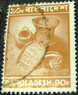 Bangladesh 1973 Handicrafts 90p - Used - Bangladesch