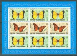 British Virgin Islands - 1978 Butterflies Kleinbogen MNH__(THB-25) - British Virgin Islands