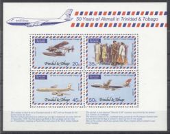 Trinidad & Tobago - 1977 Airmail Block MNH__(TH-3448) - Trinidad En Tobago (1962-...)