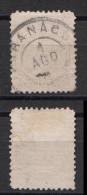 Brazil Brasilien Mi# 58 Used 100R Dom Pedro 1884 PARANAGUA Postmark - Usati