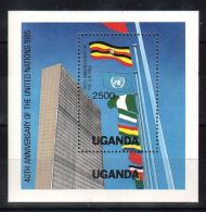 Uganda - 1986 UNO Block MNH__(TH-4694) - Ouganda (1962-...)