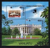 Vanuatu - 1989 Stamp Expo Block MNH__(TH-1733) - Vanuatu (1980-...)