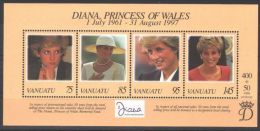 Vanuatu - 1998 Diana Block MNH__(TH-511) - Vanuatu (1980-...)