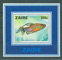 Zaire - 1978 Fishes Block MNH__(TH-707) - Neufs