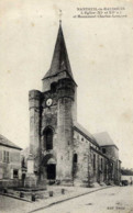 Dépt 60 - NANTEUIL-LE-HAUDOUIN - L'Église Et Monument Charles-Lemaire - Nanteuil-le-Haudouin