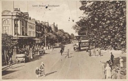 LANCS - SOUTHPORT - LORD STREET - ANIMATED La1811 - Southport