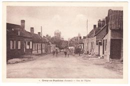 CRECY EN PONTHIEU - Rue De L'église - Crecy En Ponthieu