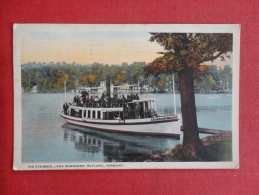 Steamer Lake Bomoseen  Vermont > Rutland   1920cancel   Ref 1056 - Rutland