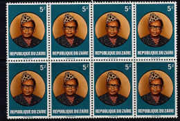 A5256 ZAIRE 1979, Mobutu Definitive 2nd Series 8 @ 5K  MNH - Nuovi