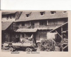 SELESTAT-SCHLETTSTADT (Bas-Rhin)  Altes Bauernhaus  -VOIR 2 SCANS- - Selestat