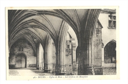 Cp, 01, Bourg, Eglise De Brou, Les Cloîtres Du Monastère - Eglise De Brou