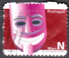 PORTUGAL - 2006, Máscaras De Portugal, Selos Autoadesivos (2.º Grupo) N20grs, Festas Dos Rapazes. (o)  MUNDIFIL  Nº 3368 - Gebraucht