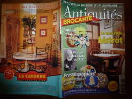 N° 74 De Avril  2004  Revue ANTIQUITES-BROCANTE Pendules De Cuisine; Style Bistrot; Presse-papiers; Photos De Stars 19e. - Brocantes & Collections