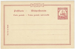 Germany 1901 Caroline Islands - Postal Stationery Card - Isole Caroline